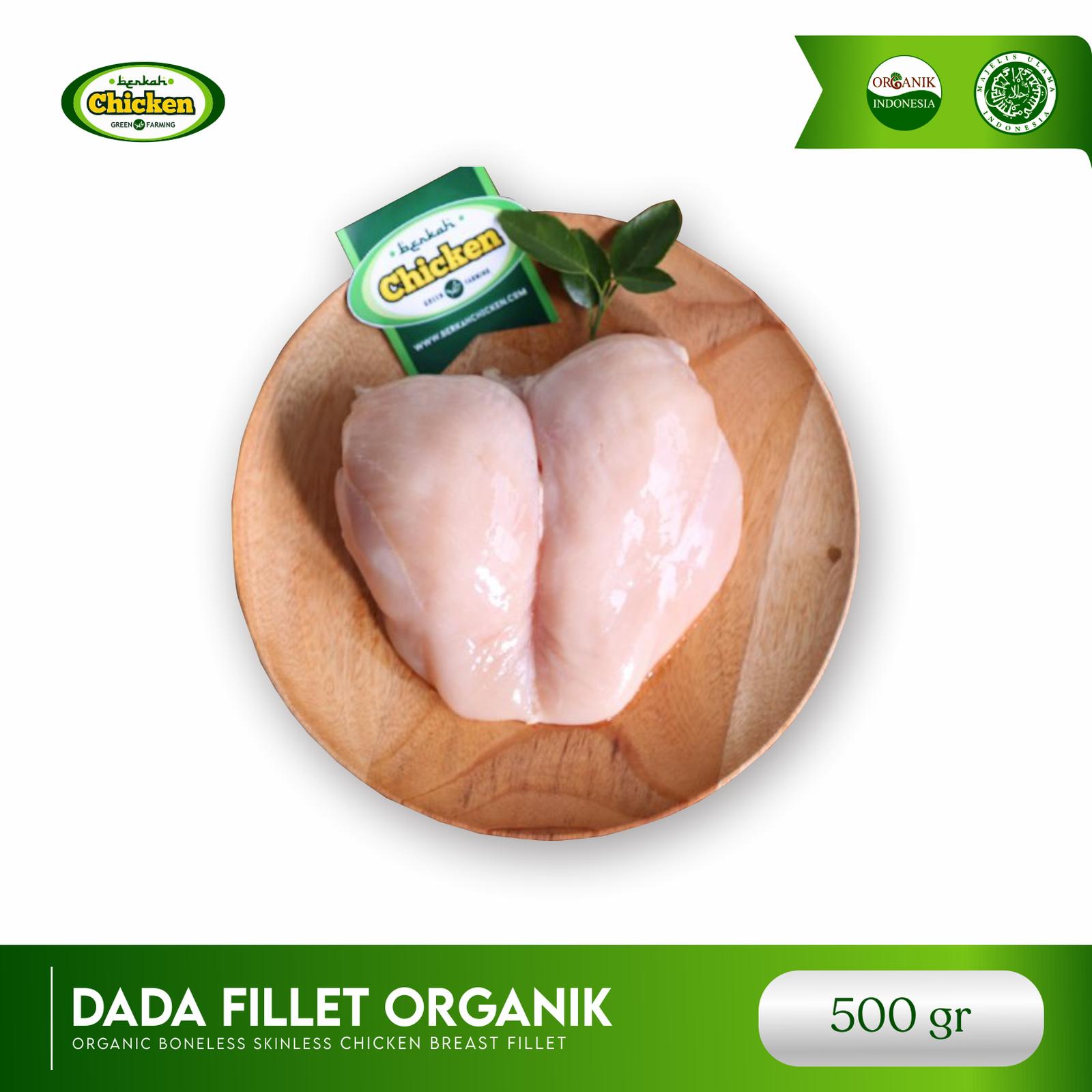 Dada Fillet Organik Berkah Chicken 500gr