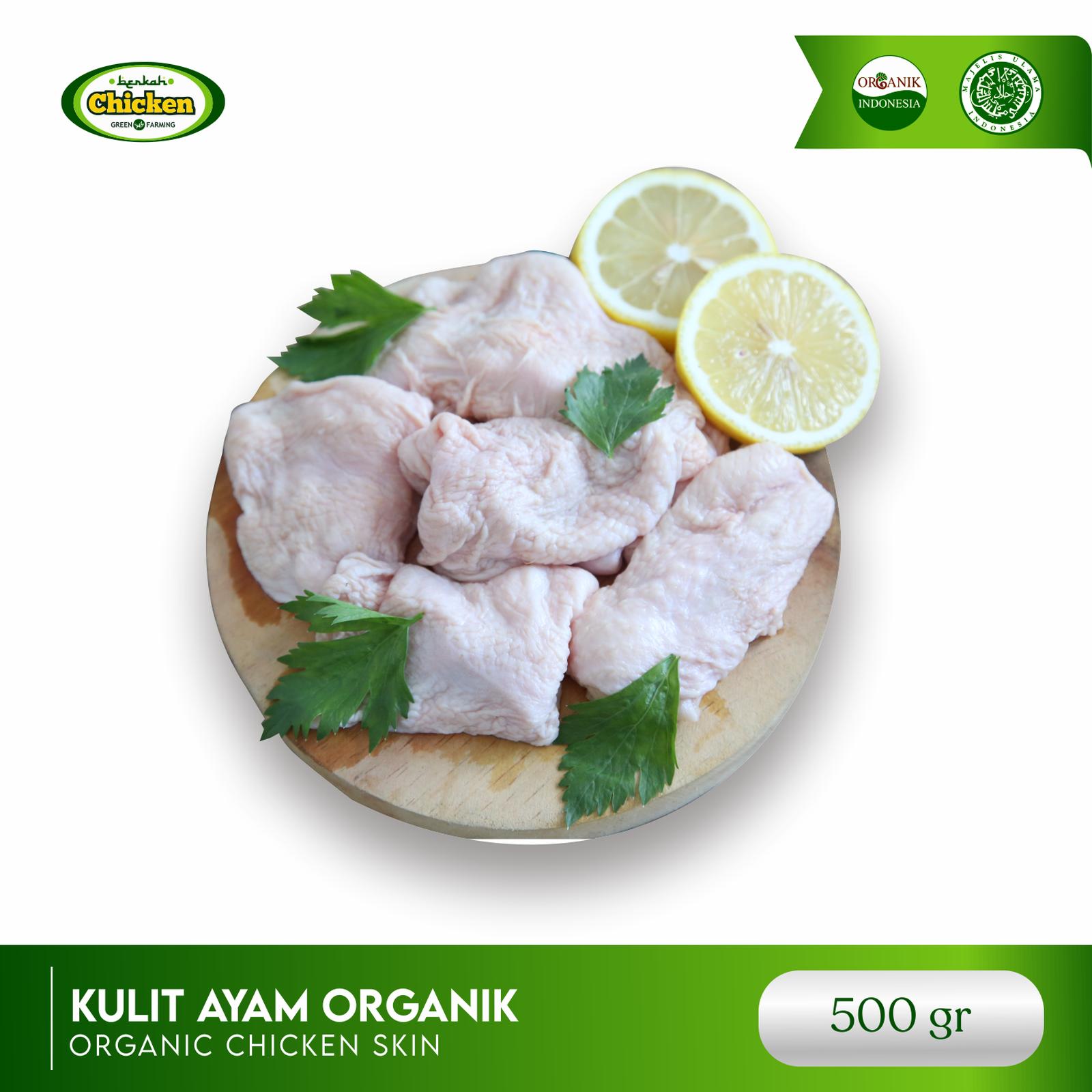 Kulit Ayam Organik Berkah Chicken 500gr