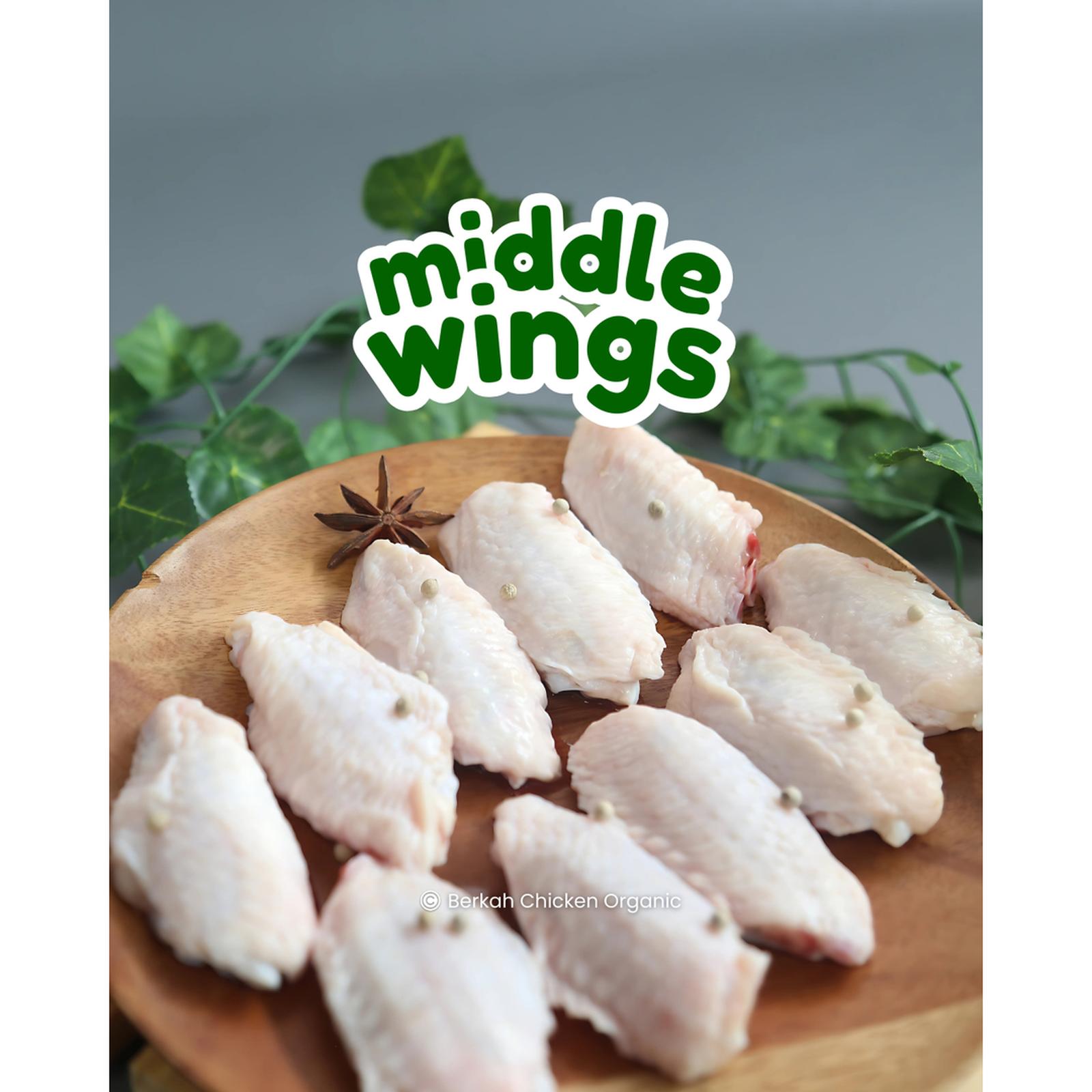 Middle Wings Organik Berkah Chicken 500gr