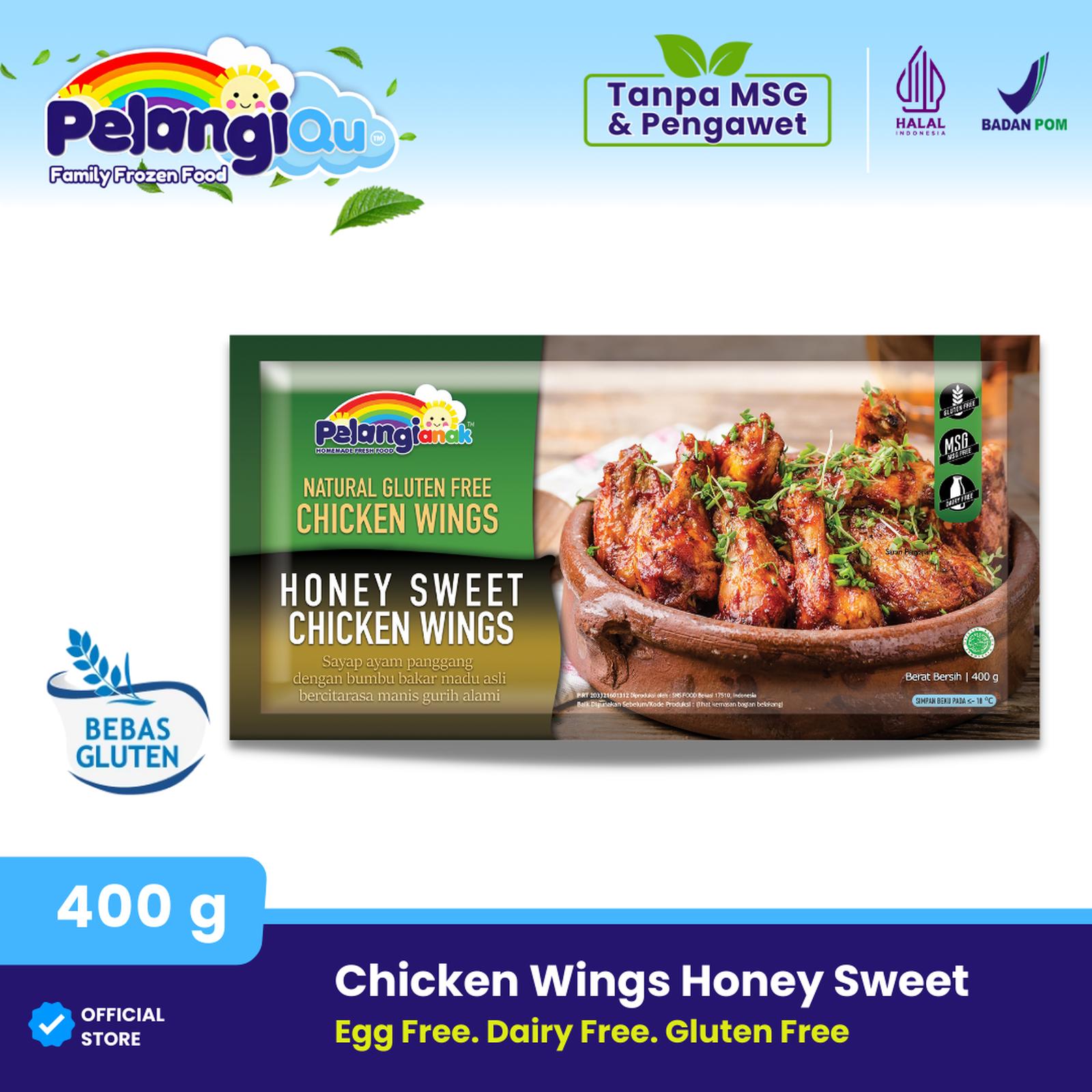 Chicken Wings Honey Sweet Pelangi 400gr