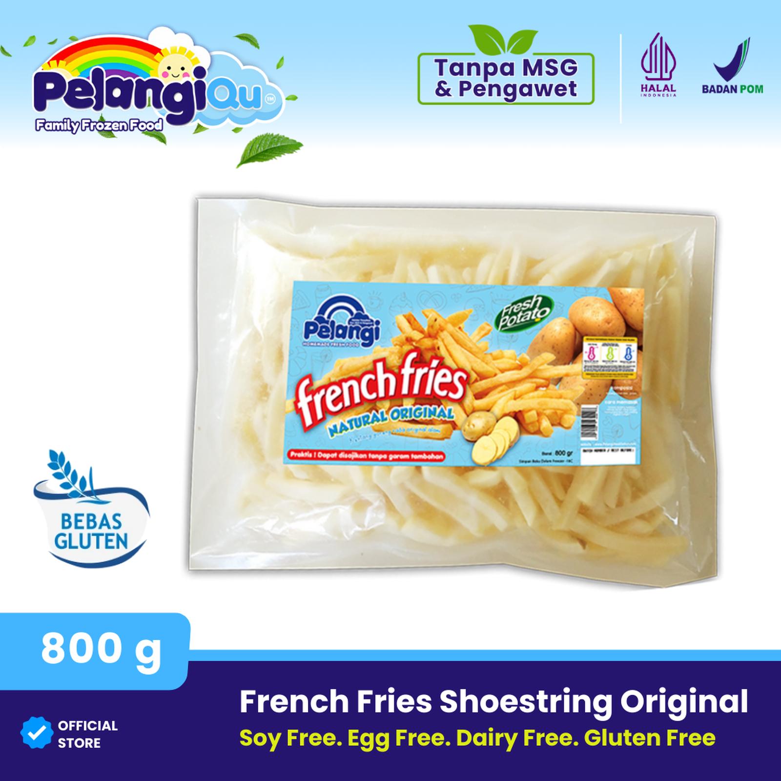 French Fries Shoestring Original Pelangi 800gr