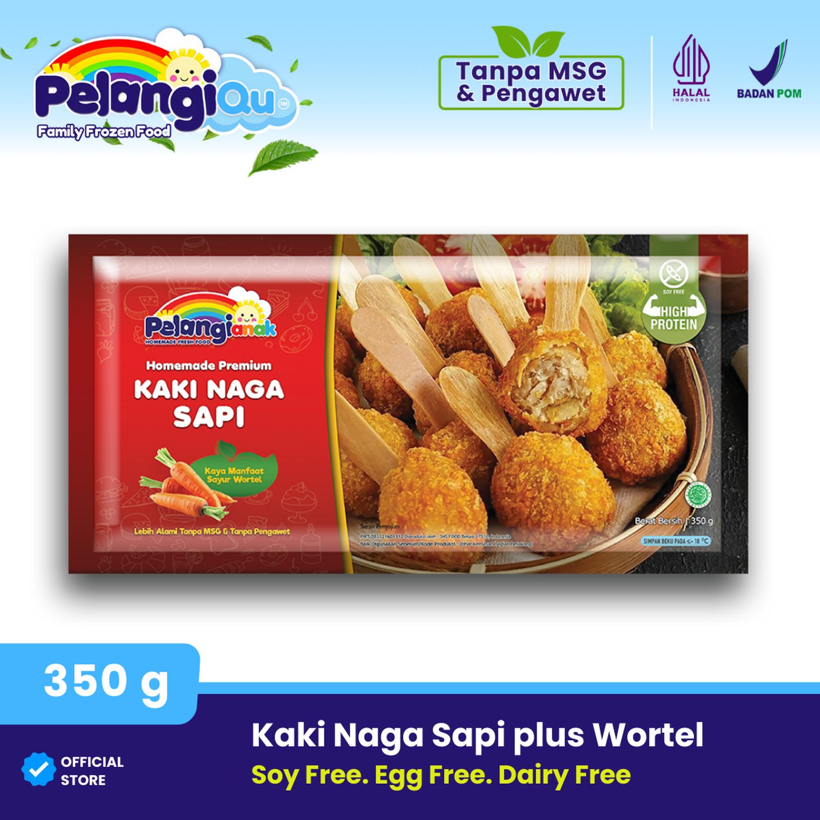 Nugget Kaki Naga Sapi Pelangi 350gr