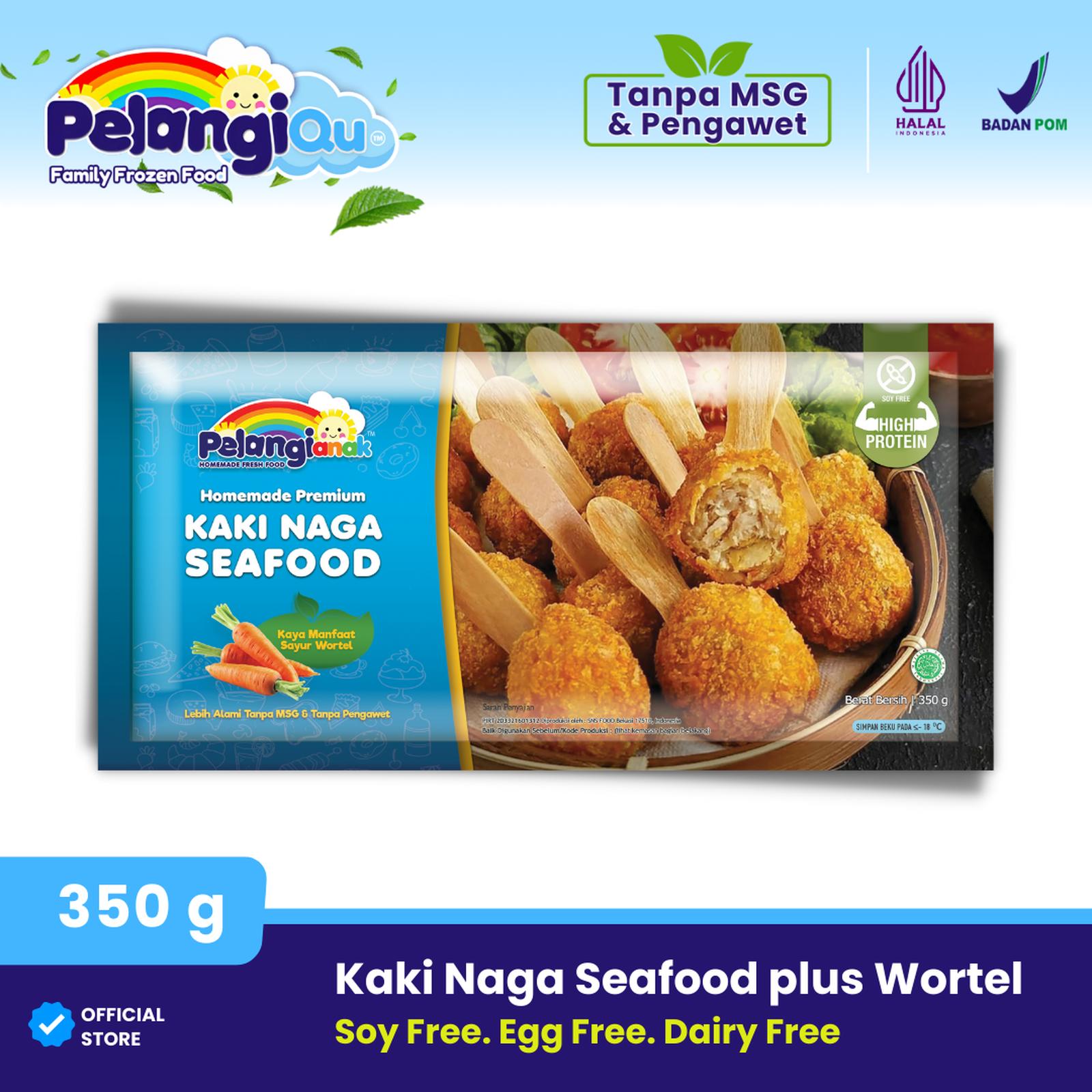 Nugget Kaki Naga Seafood Pelangi 350gr