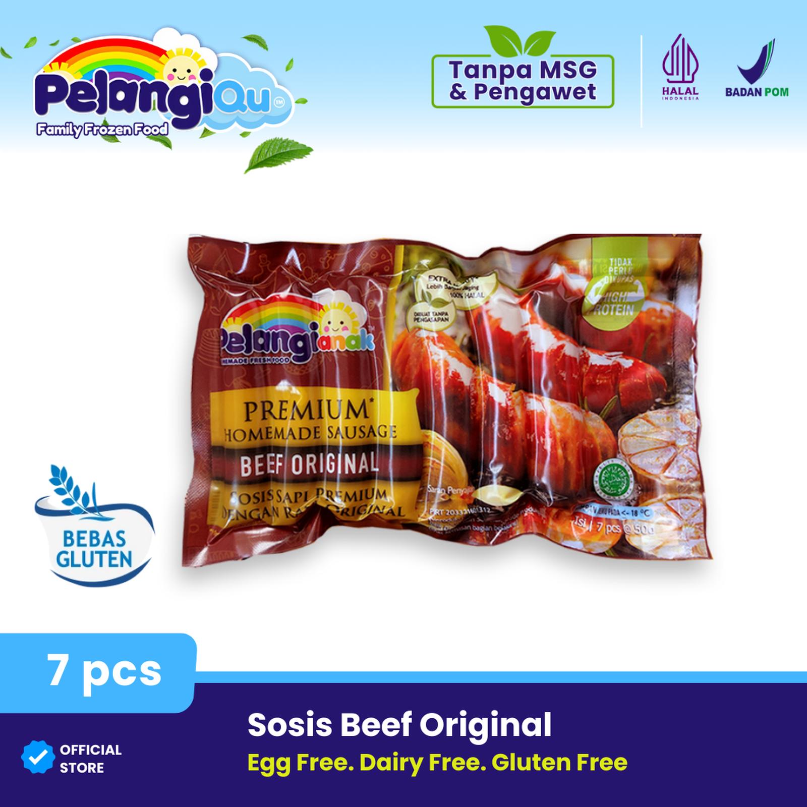 Sosis Sapi Premium Pelangi 370gr