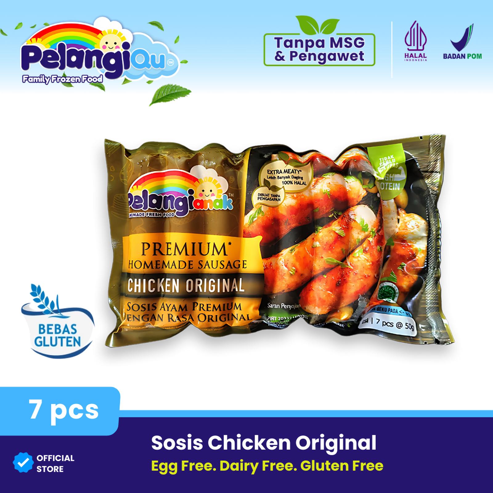 Sosis Ayam Premium Pelangi 370gr